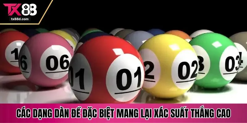 Các dạng dàn đề đặc biệt mang lại xác suất thắng cao